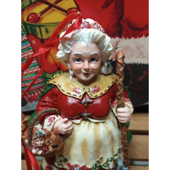 1999 Christopher Radko "Carved Nana Leaf " Woodland Winds Ornament Collection - Picture 6 of 14